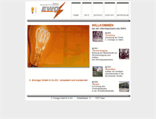 Tablet Screenshot of c-ensinger.de